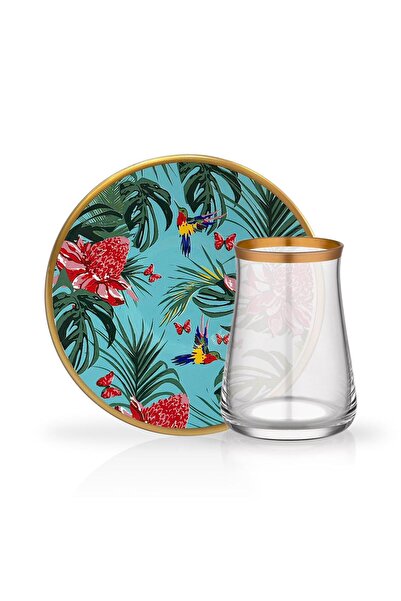 Glore Tarabya Jayda 6 Kişilik Çay Set