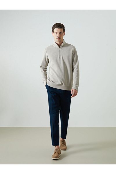 LC Waikiki Lcw Stand Collar Men's Sweatshirt Fast Fashion