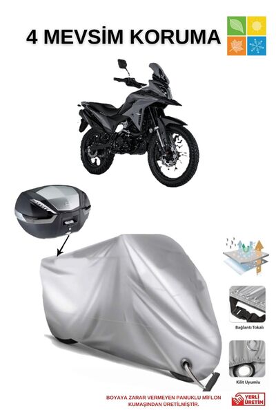 AutoEN CoverNow Rks BLACKWOLF Cross ARKA ÇANTA GRİ KİLİT UYUMLU SU GEÇİRMEZ M...