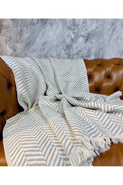 KARAKRAL Throw Tv Battaniyesi Koltuk Örtüsü Şal 130x170cm