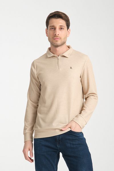 Rodi Men's Half Zipper Long Sleeve Sweatshirt 7702