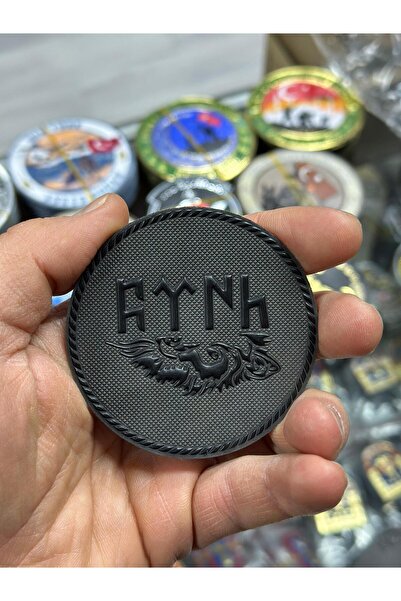 KOMANDO PAZARI "F T N H" مكتوبة بقطع ليزر ثلاثي الأبعاد مع رقعة فيلكرو خلفية