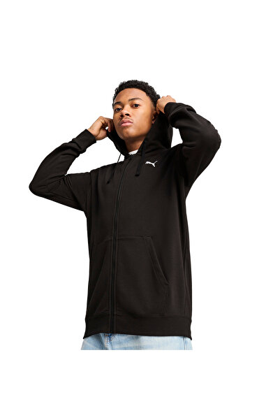 Puma Hanorac negru pentru bărbați Essentials în stil casual 68259201