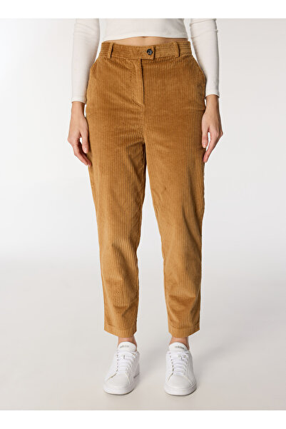 Sisley Normal Waist Normal Cinnamon Women's Pants 40Lplf03Z