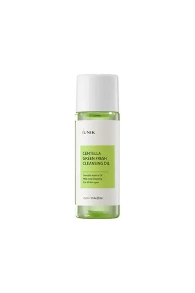 iUNIK Centella Green Fresh Cleansing Oil 25 ml mini - odličovací olej