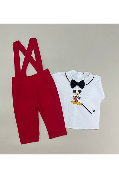 annerüyası Miki Mause Concept Red and White Slopettakım