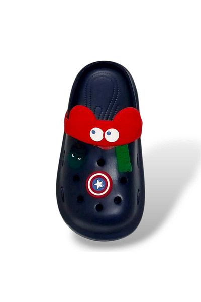 AYFOX Boy's Slippers Closed Front Sabo Hulk Figured Garden Bathroom Pool Bathroom Slippers
