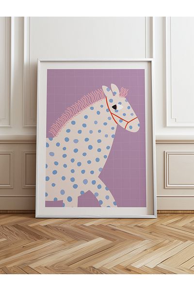 HOMEPACK Pictură cu un singur cadru din lemn Pictură poster dintr-o bucată TK/739