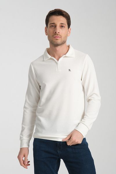 Rodi Men's Half Zipper Long Sleeve Sweatshirt 7702
