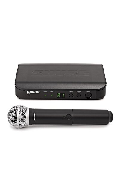 Shure BLX24E/SM58-H8E Kablosuz El Mikrofonu