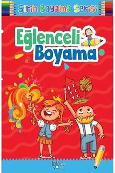 Timaş Çocuk Çocuklar Için Okul Öncesi Şirin Boyama Kitabı - Eğlenceli Boyama
