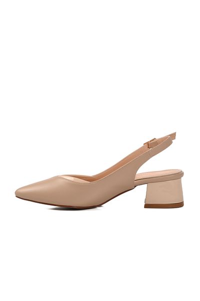 AYAKMOD Beige Women's Evening Dress Shoes 357115   Z