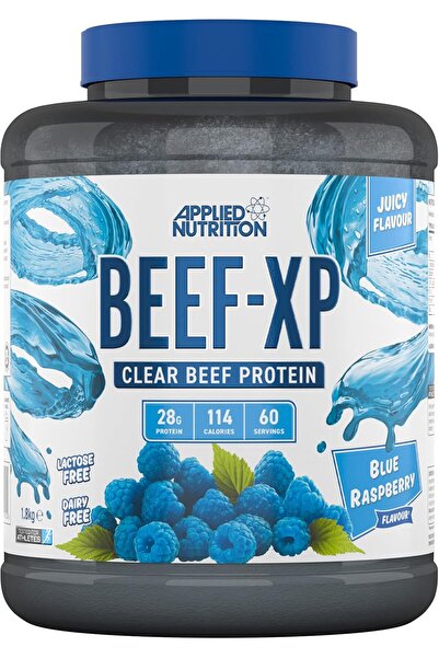 applied nutrition لحم بقري XP - بروتين معزول نقي، على طريقة عصير الفاكهة، خالي من منتجات الألبان واللاكتوز، صفر