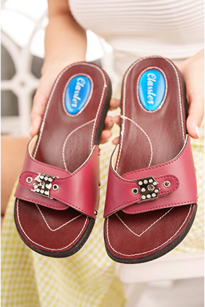 Khayt Ola Anatomical Orthopedic Gel Sole Heel Spur Recommended Buckle Adjustable Women's Slippers