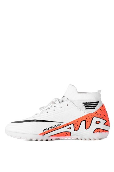 LALİGA Laliga Air 565 Men's Socks Astroturf Field Shoes White - Orange