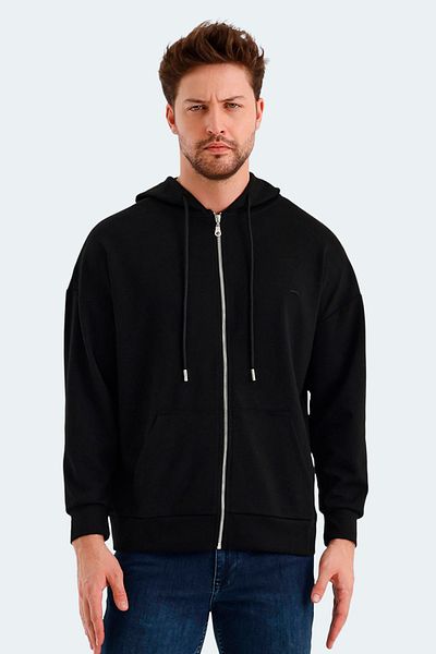 Slazenger Мъжки черен суитшърт VALTER