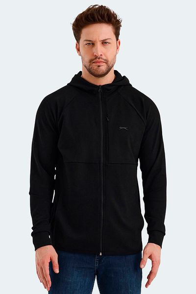 Slazenger Мъжки суитшърт VIOLET черен
