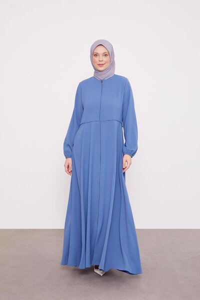 Levidor İndigo Geniş Etekli Ferace