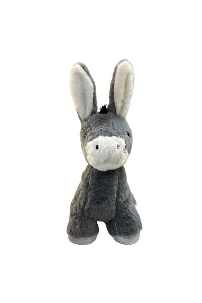 MERKEZ OYUNCAK Halley Peluş Kalp İşlemeli Eşek 35 cm