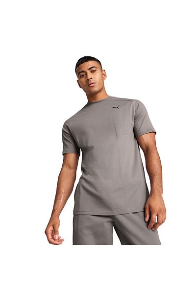 Puma Ανδρικό μπλουζάκι προπόνησης Pumatech Tee σε γκρι χρώμα 68459879