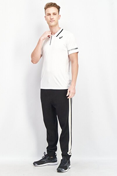 Asics Men Sportswear Fit Short Sleeve Golf Polo Shirts, White