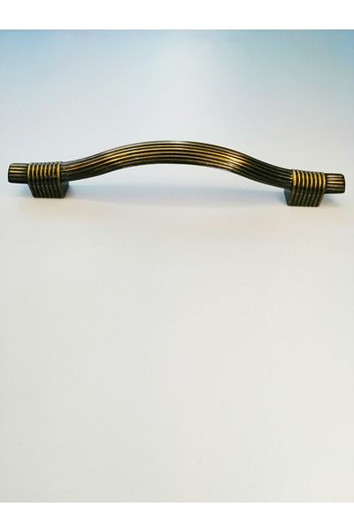 Karan Porselen Дръжка за кухненски шкаф Erguvan Antique Yellow 128 мм, чекмедже