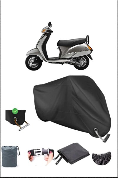 Breen قماش القنب الأسود للدراجات النارية Honda Activa100 المتين المتوافق مع ا...