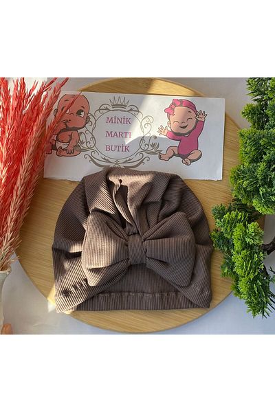 KAYRASTORETESETTÜR Bow Patterned Baby Girl's Bone for 0-3 Years