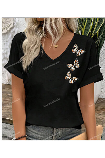 Tarzsokak Пеперуда с леопардов мотив 1 - удобна кройка