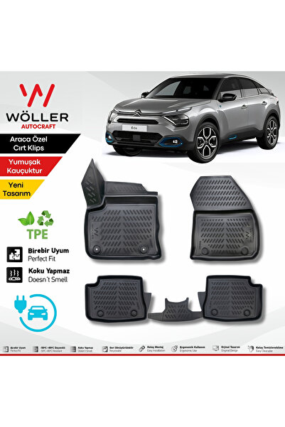wöller Citroen E C4 Paspas Elektrikli 2021 Sonrası Uyumlu 3D Havuzlu Wöller P...