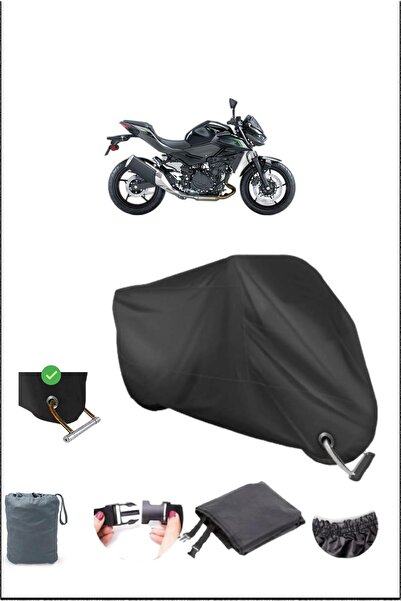 Breen قماش القنب الأسود للدراجات النارية Kawasakı Z500 المتين المتوافق مع الق...