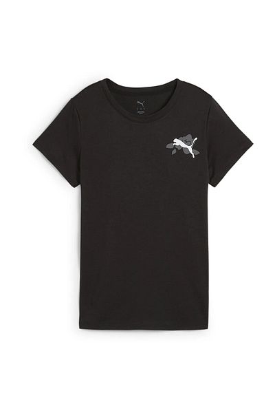 Puma Graphics Train Concept Kadın Siyah Günlük Stil T-Shirt 52655901