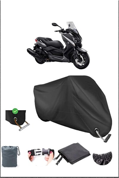 Breen قماش القنب الأسود للدراجات النارية Yamaha X-max400abs المتين المتوافق م...