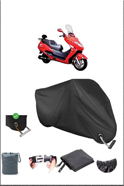 Breen Black Dorado Sandor250 Durable Lock Compatible Waterproof Motorcycle Ta...