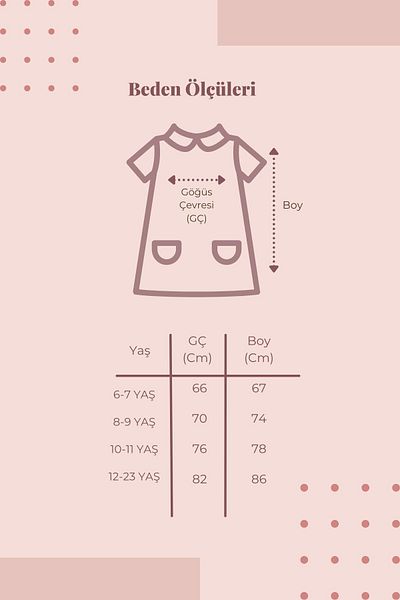 Tivido Long Sleeve Floral Embroidery Embroidered Girl's Dress - Ecru