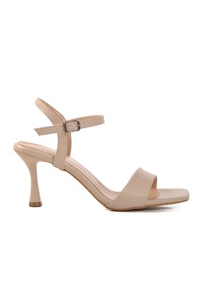 AYAKMOD 448189   Z Beige Women's Heeled Sandals