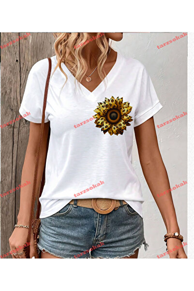 Tarzsokak Floarea-soarelui cu model leopard