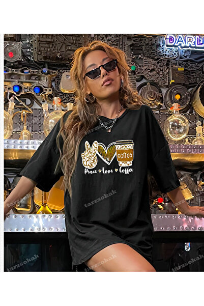 Tarzsokak ЛЕОПАРДОВ ПРИНТ МИР ЛЮБОВ КАФЕ