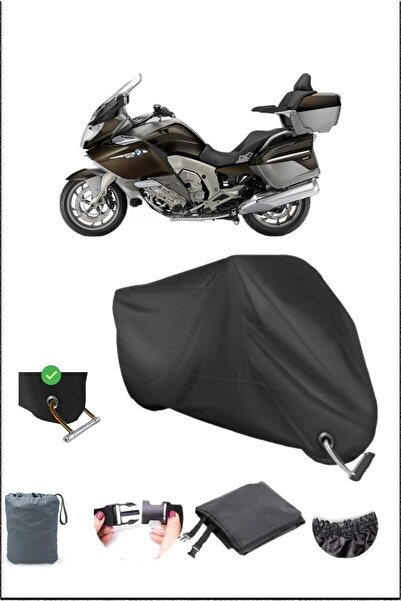 Breen أسود Bmw K1600gtlexclusıve قفل متين متوافق مع القماش المشمع للدراجات ال...