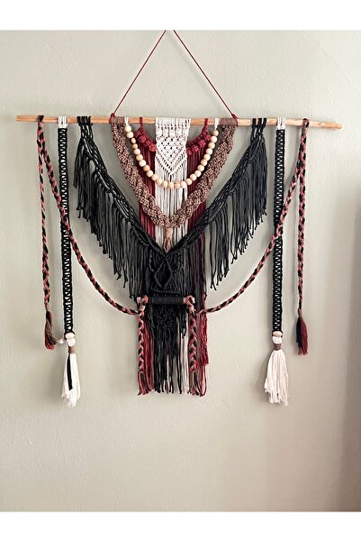 Seher El Yapımı Makrome Duvar Dekoru - Modern ve Şık Tasarım