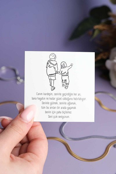 Jack Ferrero Dear Mother - Friend Birthday Bracelet - Paper No Throw Steel Color