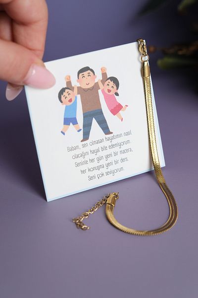 Jack Ferrero Dear Mother - Friend Birthday Bracelet - Paper No Throw Steel Color