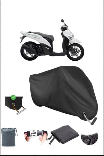 Breen Black Yamaha Xenter150 Durable Lock Compatible Waterproof Motorcycle Ta...