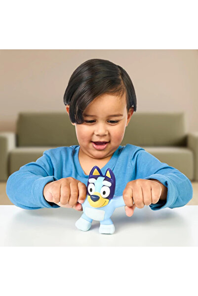 CeymSTecH Bluey Anime Gerilebilir Süper Elastik Yumuşak Kauçuk Ilginç Dekompresyon çocuk Hediye 11cm