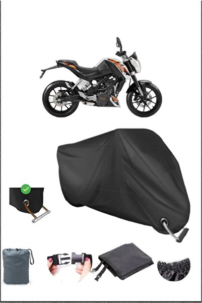 Breen قماش مشمع للدراجات النارية مقاوم للماء متوافق مع قفل متين KTM 200dukeab...