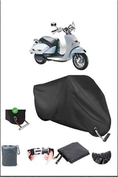 Breen قماش القنب الأسود Aprılıa Mojito125custom ذو القفل المتين المتوافق مع م...