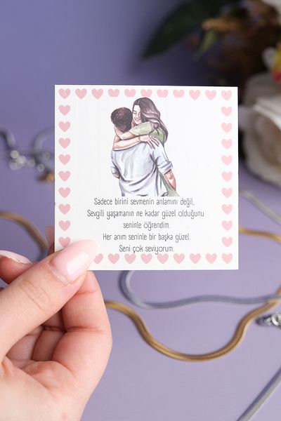 Jack Ferrero Dear Mother - Friend Birthday Bracelet - Paper No Throw Steel Color