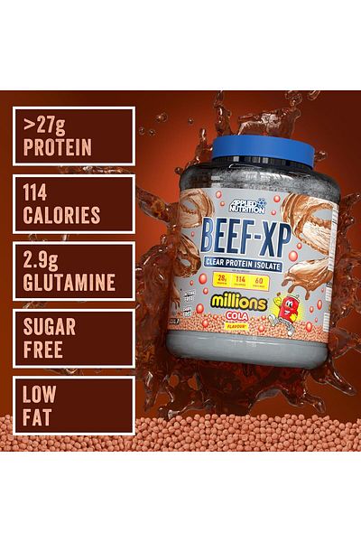 applied nutrition Beef-xp Clear Hydrolysed Beef Protein Isolate, Millions Cola, 1.8 Kg