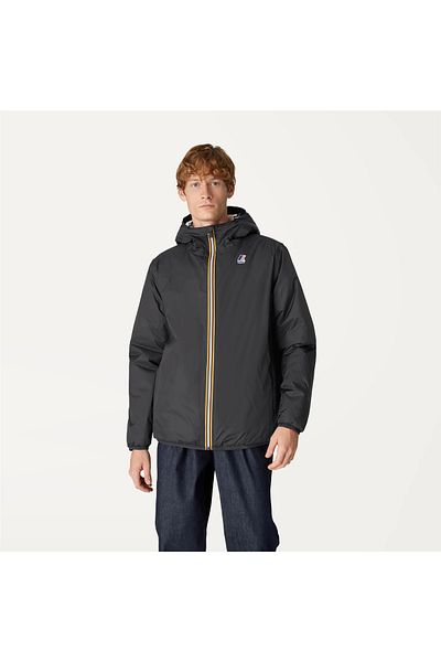 K-Way Black jacket K-Way Le Vrai 3.0 Claude Orsetto