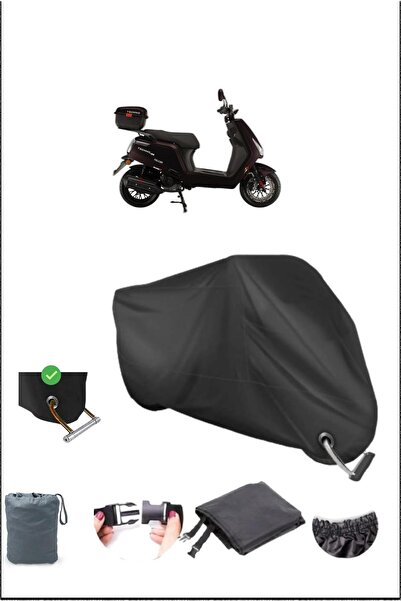 Breen قماش القنب للدراجات النارية المقاوم للماء من Black Falcon Techno125efi